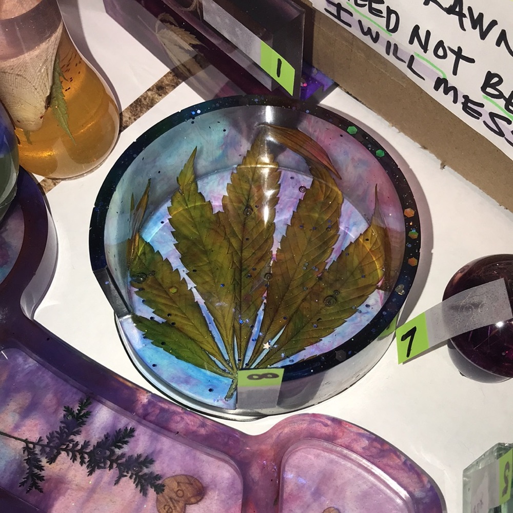 Epoxy Resin Coaster Holder New